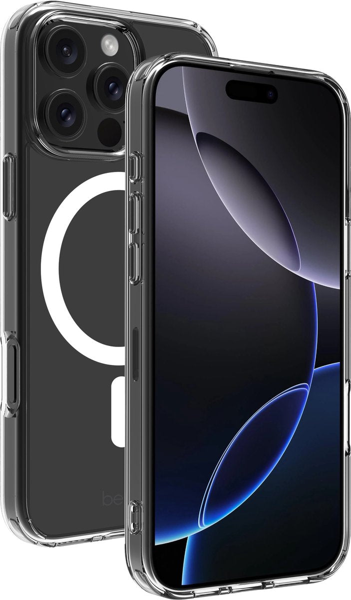 BeHello Case iPhone 16 Pro Max MagSafe - Transparent