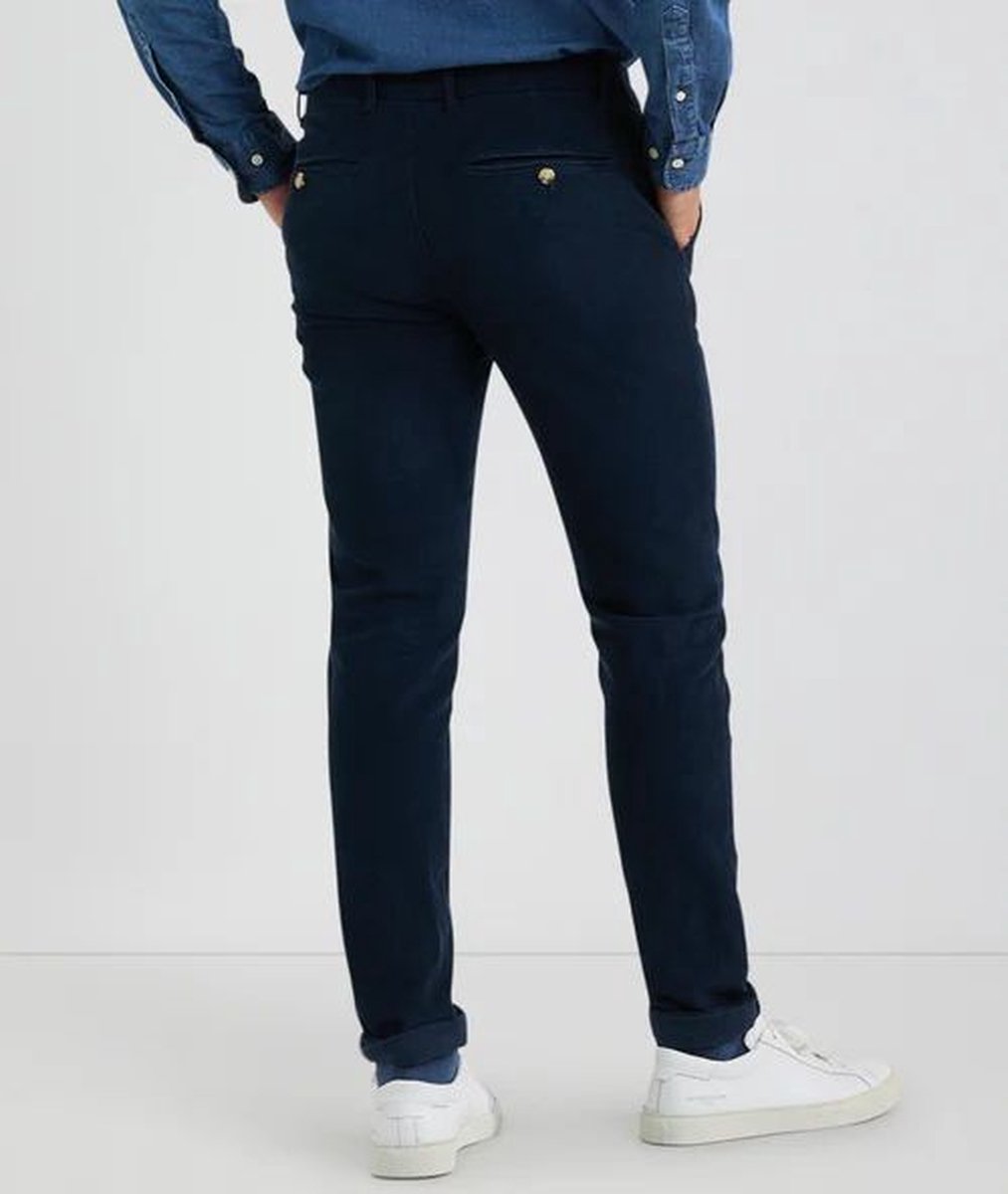Chino McGregor en velours côtelé - Coupe moderne - Marine - W31-L34