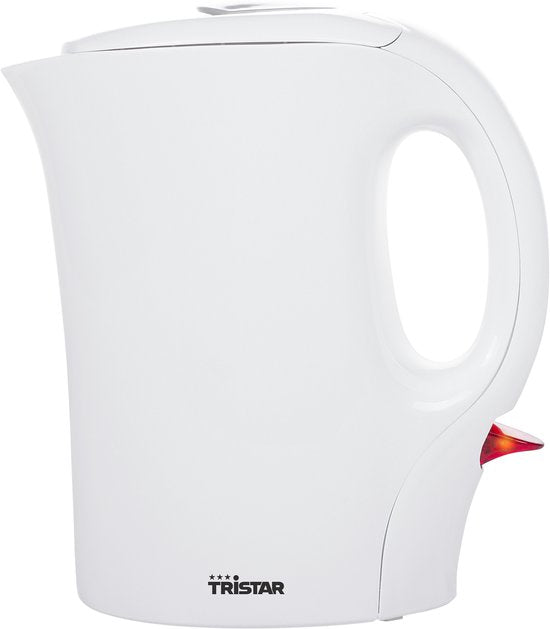 Bouilloire électrique Tristar WK-3372 - 1 100 W - 1 L - Adaptée au camping - Blanche