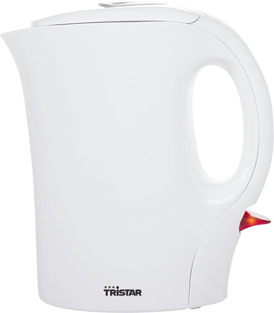 Bouilloire électrique Tristar WK-3372 - 1 100 W - 1 L - Adaptée au camping - Blanche