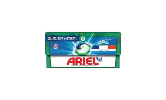 Ariel 3 in 1 pods alpine - 33 lavages