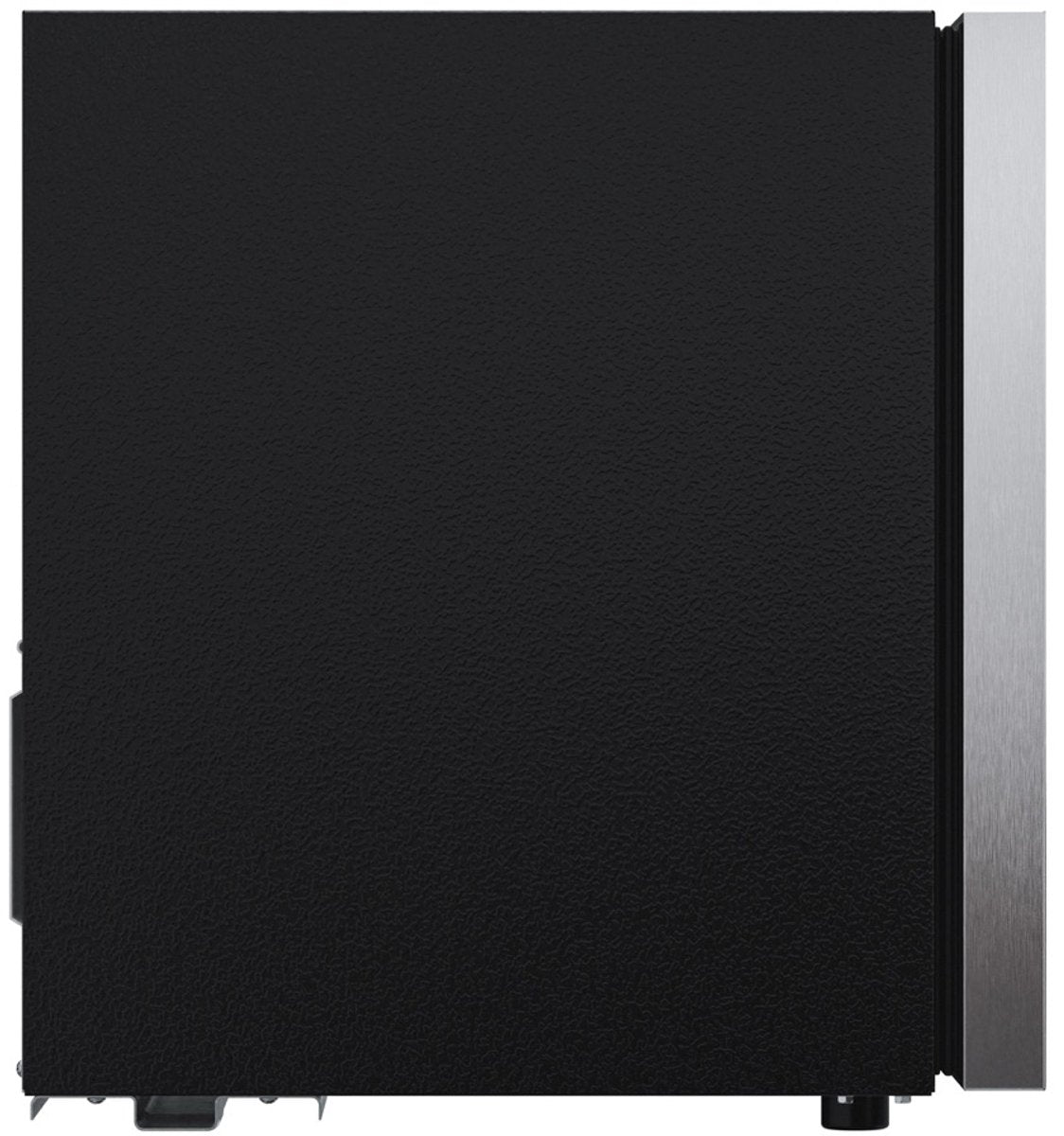 Réfrigérateur à boissons KitchenBrothers 36 L - Mini-réfrigérateur avec porte vitrée - 60 canettes - 3-16 °C - 42 dB - 43 x 41 x 47 cm - Noir