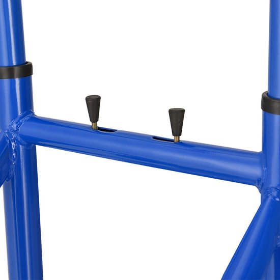 Chariot escalier - Juskys - Max. 100kg - bleu
