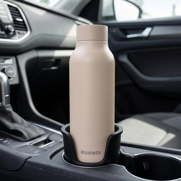 Bouteille d'eau Brabantia 600 ml - Isotherme avec bouchon à clic - 7,2 x 24 cm