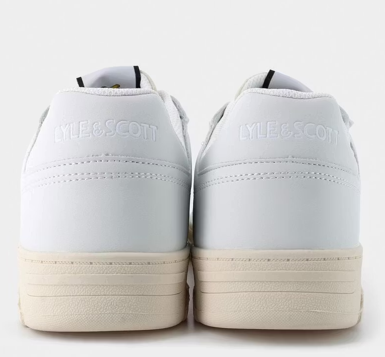 Lyle & Scott Evanton III Sneakers | Hommes - Taille 45 - Blanc