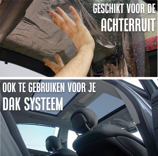 Homewell Film pour vitres d'auto HR++ 75x300 - Film teinté | Film auto antisolaire - Assombrissant 20