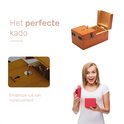 Boîte inutile - Machine - Bois - Boîte à ne pas toucher - Cadeaux rigolos