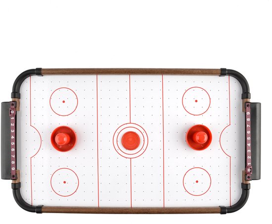 Toyrific Table de hockey sur gazon 20 pouces marron 5 pièces