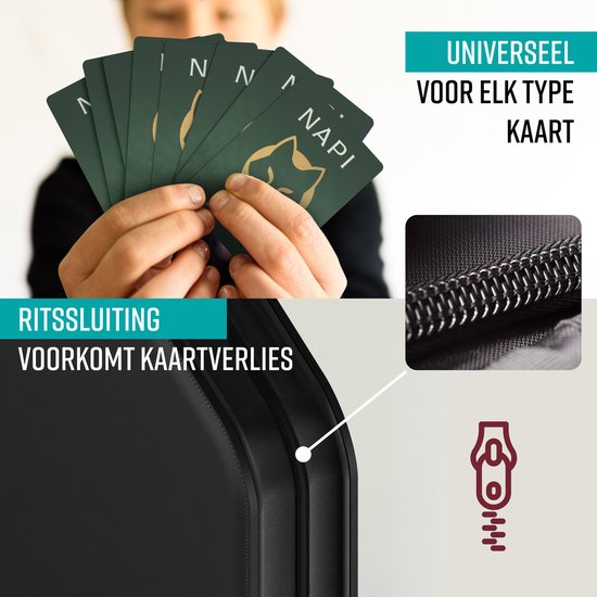 Album de collection Napi pour cartes Pokémon - Noir - 400 cartes