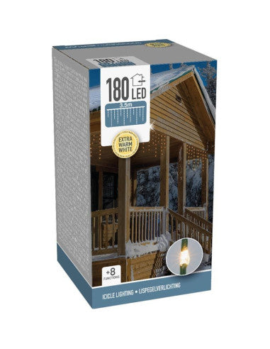Icicle LED light | 360 Leds warm light | 360led/710cm