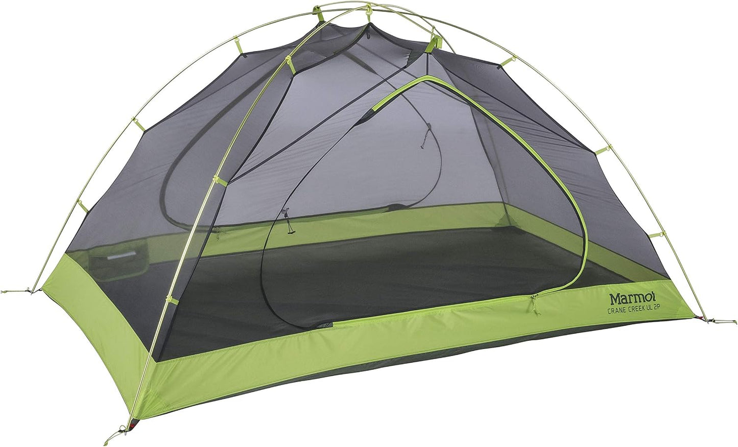 Tente dôme Marmot Crane Creek 2 places - Macaw Green/Crocodile - 210 x 140 x 110 cm
