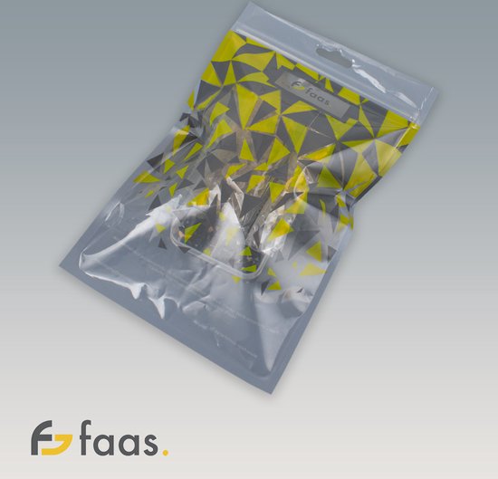 Yeux de sécurité colorés de Faas - 100 pièces - Nez de sécurité et rondelles inclus - Couleurs multiples