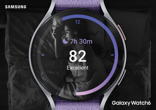 Samsung Galaxy Watch6 - variante LTE/4G - Smartwatch - 40mm - Graphite