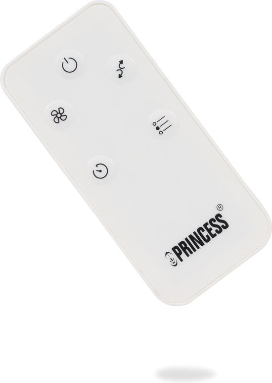 Ventilateur colonne intelligent – Sans pales – Avec application et télécommande – Minuterie – Économe en énergie – Princess 358275 – Blanc