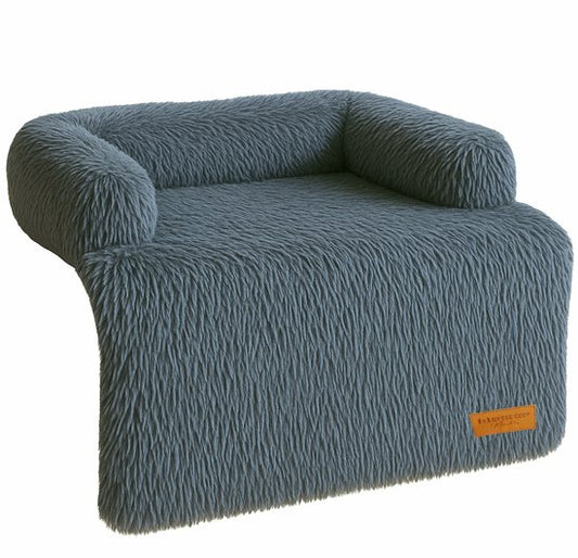 By Cee Cee Original Dog Rug Bench - Panier pour chien - Premium - Entièrement dézippable - Gris foncé - 75x90 - Taille S