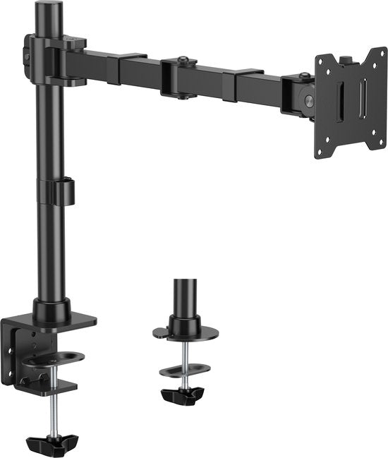 VDD - Bras de support d'écran - Bras de support d'écran pour 1 écran - Bras de support d'écran 49 pouces - Bras de support d'écran ultra-résistant - max. 20 kg - max. 49 pouces - 1 écran