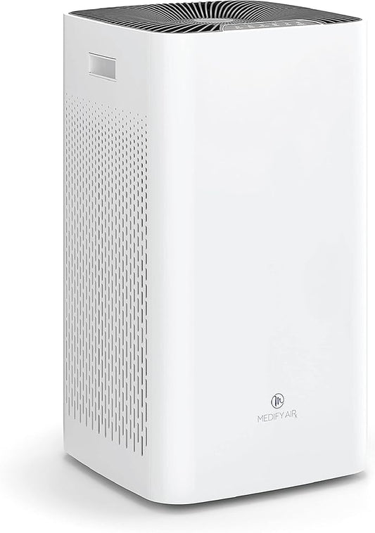 Purificateur d'air Medify MA-112 - 232 m² de couverture contre les allergènes, la fumée, les fumeurs, la poussière, les odeurs, le pollen, les squames d'animaux domestiques