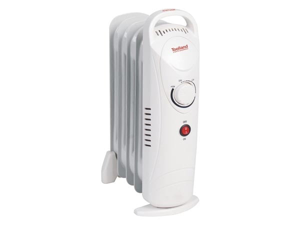 Radiateur à huile - Perel - 700W - 7 Ribs - Avec thermostat