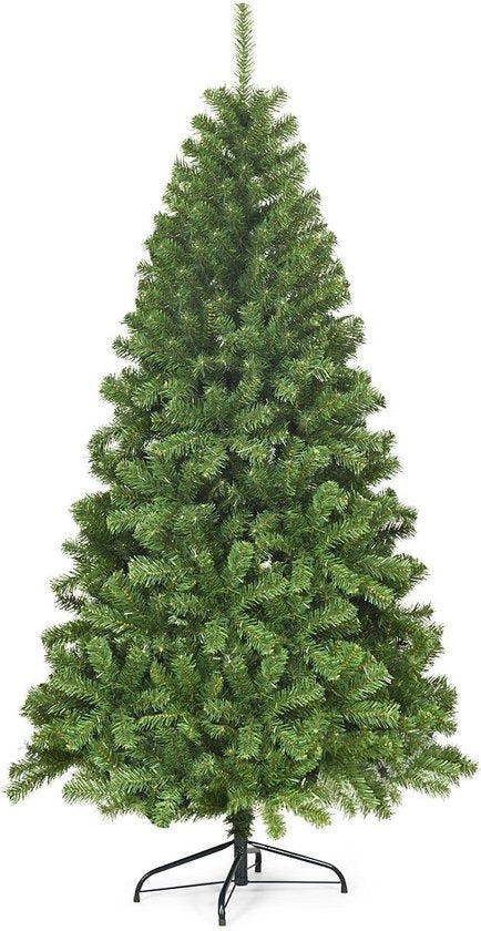 Coast Artificial Christmas Tree With Metal Stand - Green - 180cm