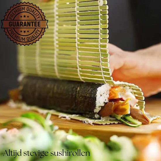 Sushi Set XXL - Sushi maker - Sushi Bazooka Set - Noir
