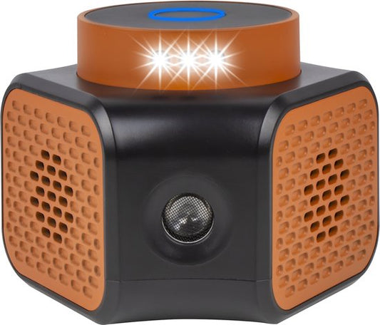 Répulsif anti-souris Nuvance - Répulsifs à ultrasons - Répulsif contre les rats et les nuisibles - 360 degrés et 4 modes - Lutte contre les souris - Orange