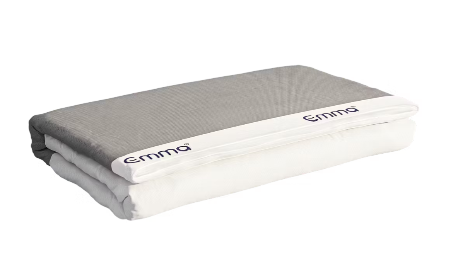matelas & surmatelas protecteur EMMA - 180 x 200 cm - gris