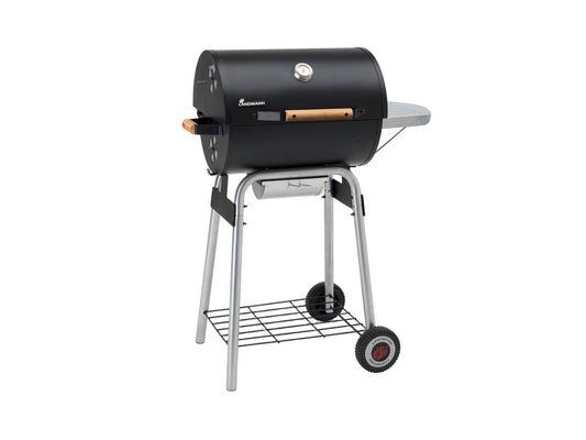 Barbecue au charbon de bois Landmann Black Taurus 440 - Conception robuste - Grande surface de cuisson