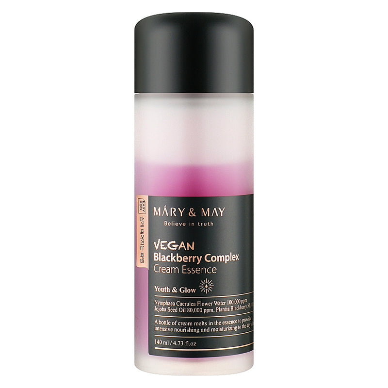 Mary&May Vegan Blackberry Complex Cream Essence - 140 ml - Crème-en-essence hydratante intense