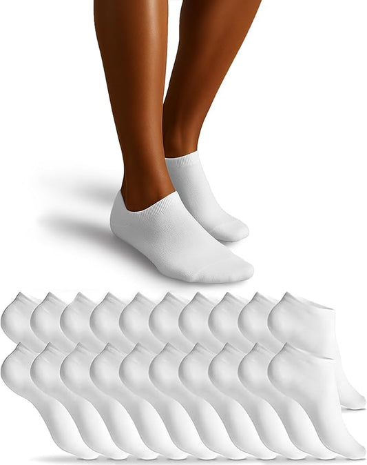 Chaussettes Heroic Sneaker - Femmes/Gentlemen - Courtes - Blanches