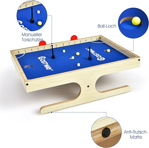 Jeu de table magnétique - football de table et air hockey