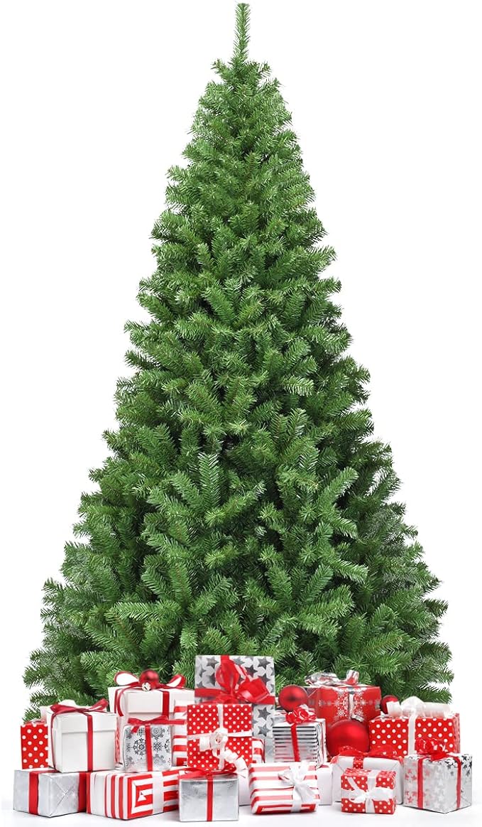 Coast Artificial Christmas Tree Green - 270 cm - 2132 embouts de branches en PVC - Avec support en métal