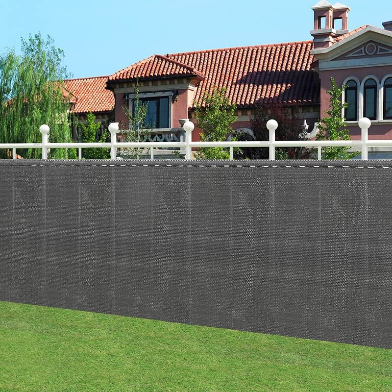 Brise-vue Woltu 1,5 x 25 m - Anthracite - HDPE Shade Net 150 g/m² - Brise-vue et brise-vent