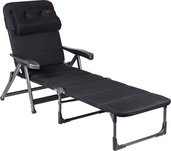 Crespo - Chaise longue - AP/233 - Air-Deluxe - Noir