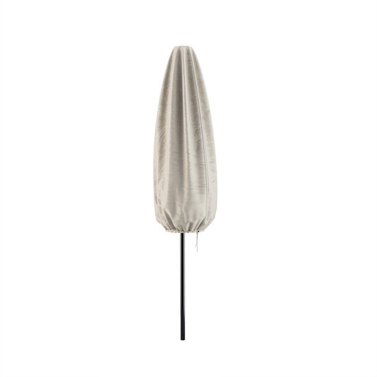 Parasol à mât Tristar - Carré - 200 x 200 cm - Balcon et jardin - Inclinable - Housse de protection incluse - PA-7902 - Beige