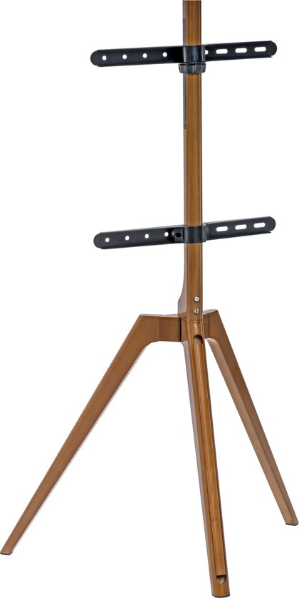 Support TV chevalet de peintre studio de design - rotatif - jusqu'à 65 pouces