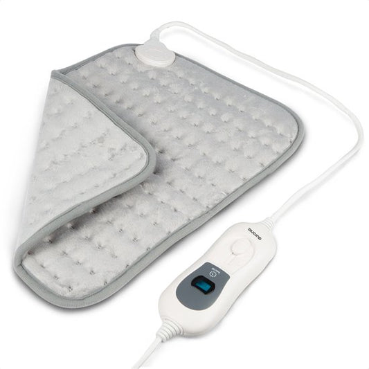 Auronic Heat Pillow - électrique - 40x30cm - cou et épaules - lavable - gris