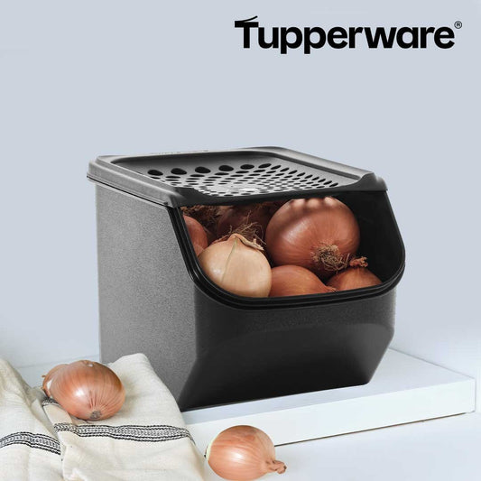 Récipient de conservation Tupperware Uiensmart - Circulation optimale de l'air - Conception empilable - Lavable au lave-vaisselle