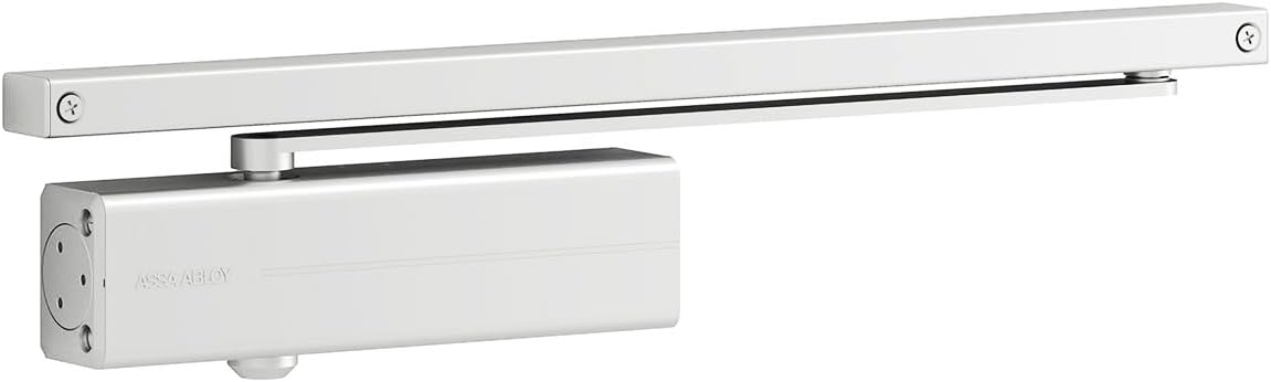 YALE DC135 D9016 Ferme-porte Blanc Convient aux portes coupe-feu