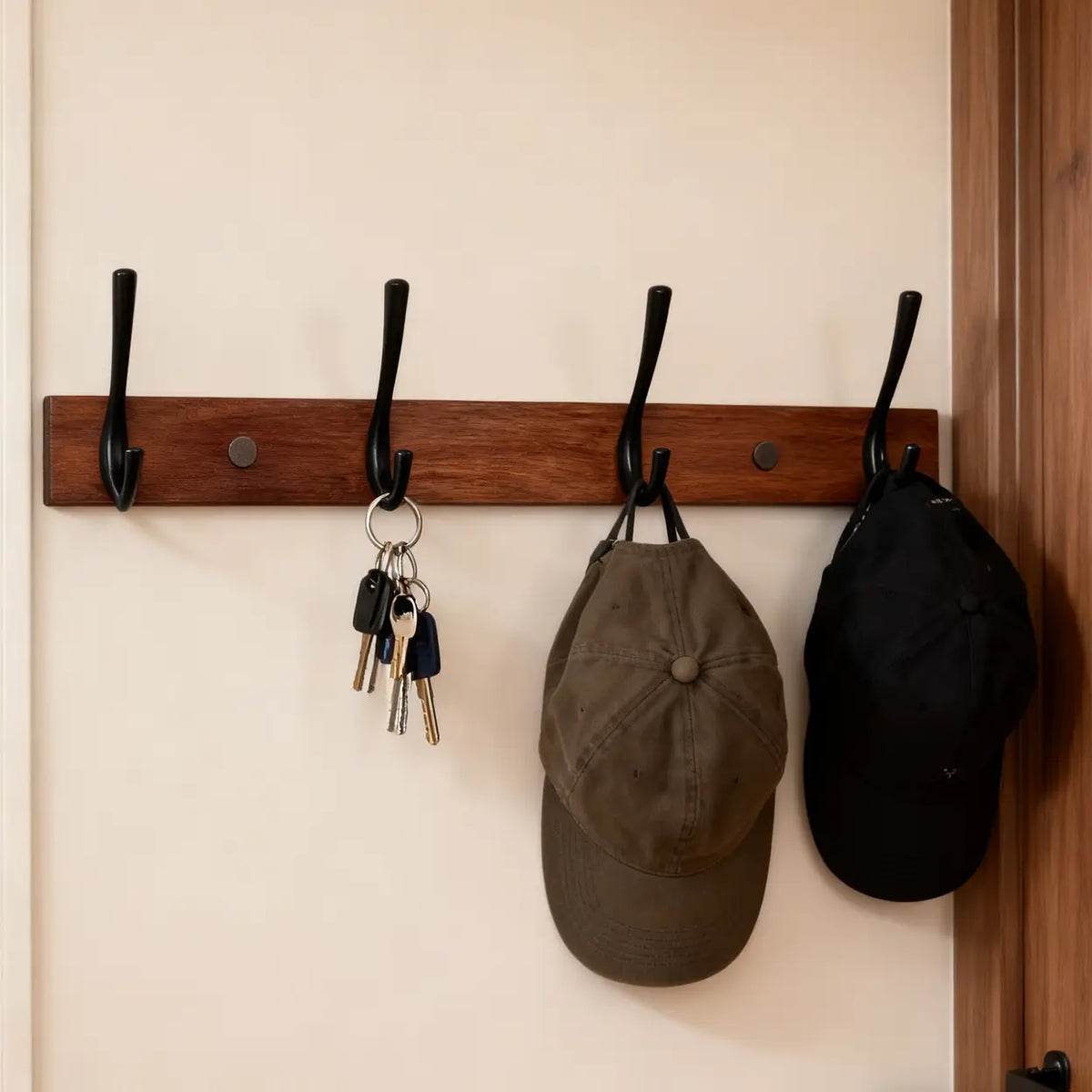 Ju7cer : étagère murale de rangement pour cuisine et salle de bains - 43 cm