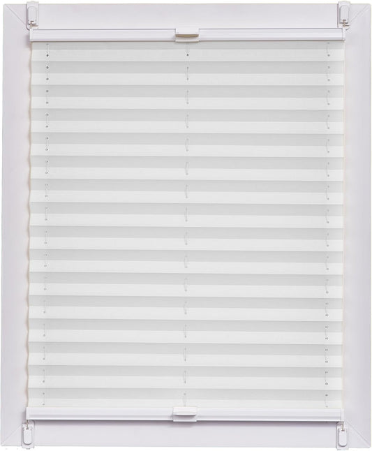 Sunlines Rideau plissé - blanc - 70x150 cm - Translucide