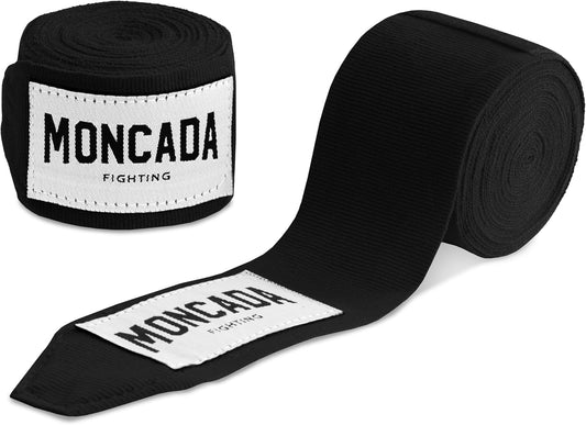 Moncada Fighting - Bandage de boxe - 4m - Noir