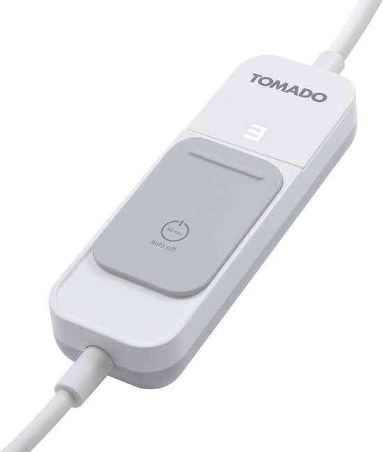 Tomado TFW0301G - Chauffe-pieds électrique - Chauffage extra rapide - 3 niveaux de chaleur