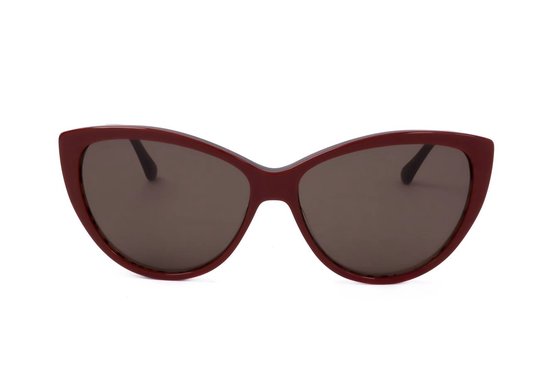 Lunettes de soleil Jimmy Choo RYM/S BURGUNDY ANIMALIER 60/15/145 pour femme