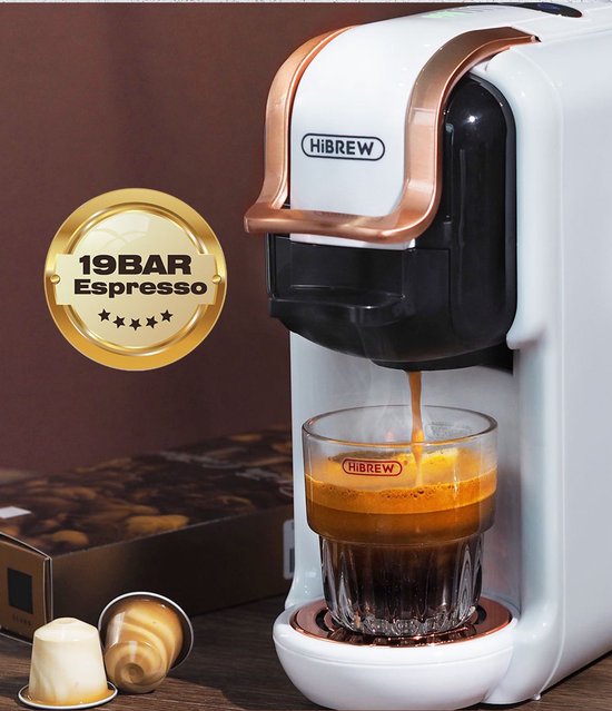 Machine à expresso semi-automatique HiBREW H2B 0,6 l