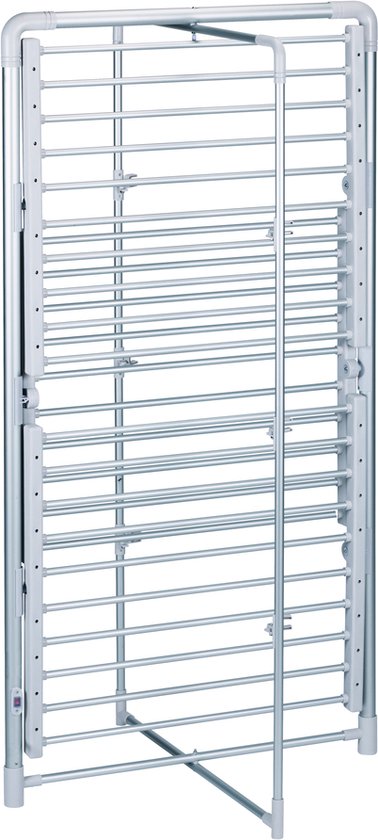 Séchoir électrique avec chauffage - Dirt Devil - IP22 - 73 x 144 x 68 cm - Aluminium