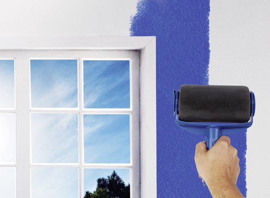 Paint Runner - un rouleau à peinture sans coulures, équipé d'un réservoir de peinture