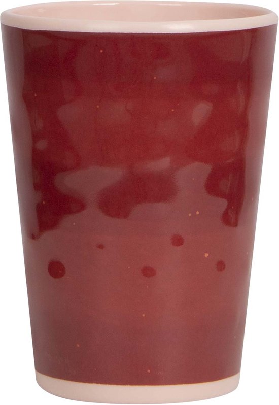 Bo-Camp - Tasse - Halo - 400 ml - Lot de 4 - Mélamine - Terra