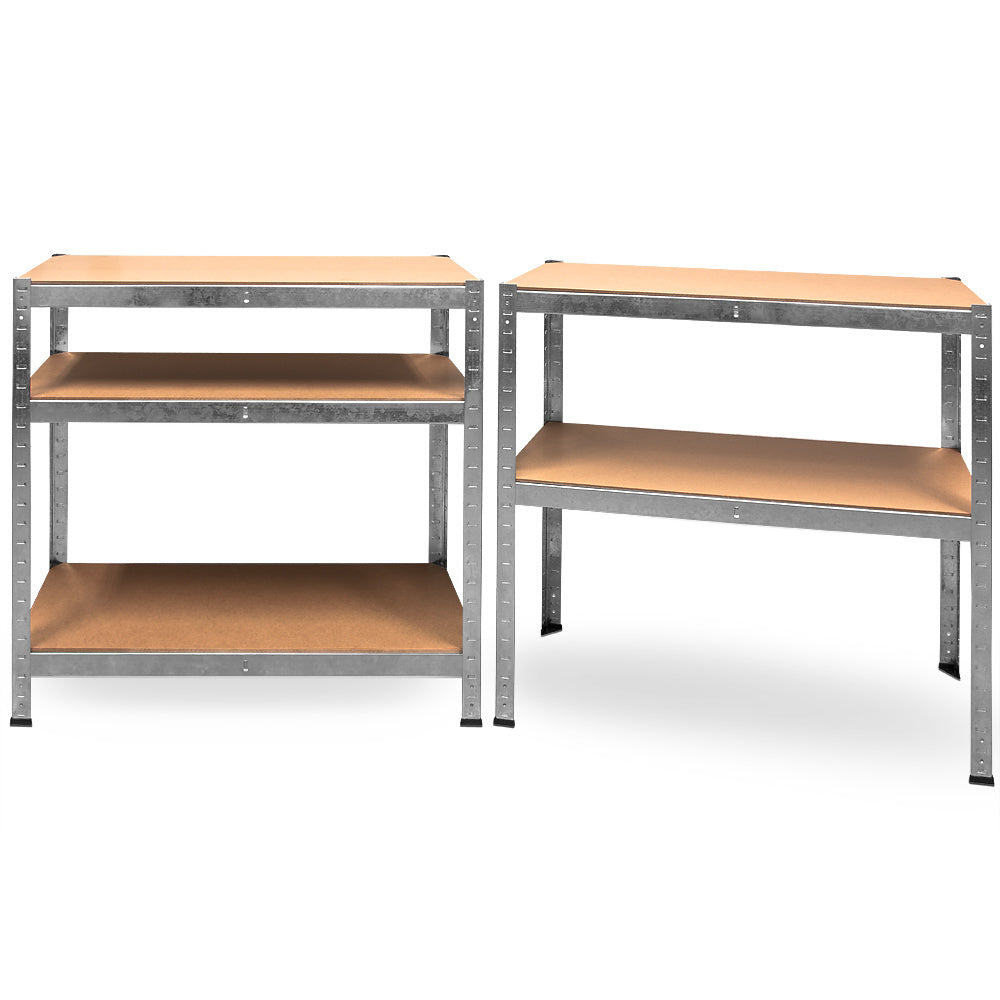 7House zwaar Uitgevoerde Metalen Opbergrek/Stellingkast met 5 legborden - 875kg draagkracht - (HxBxD) 180x90x60 cm - 175kg per plank