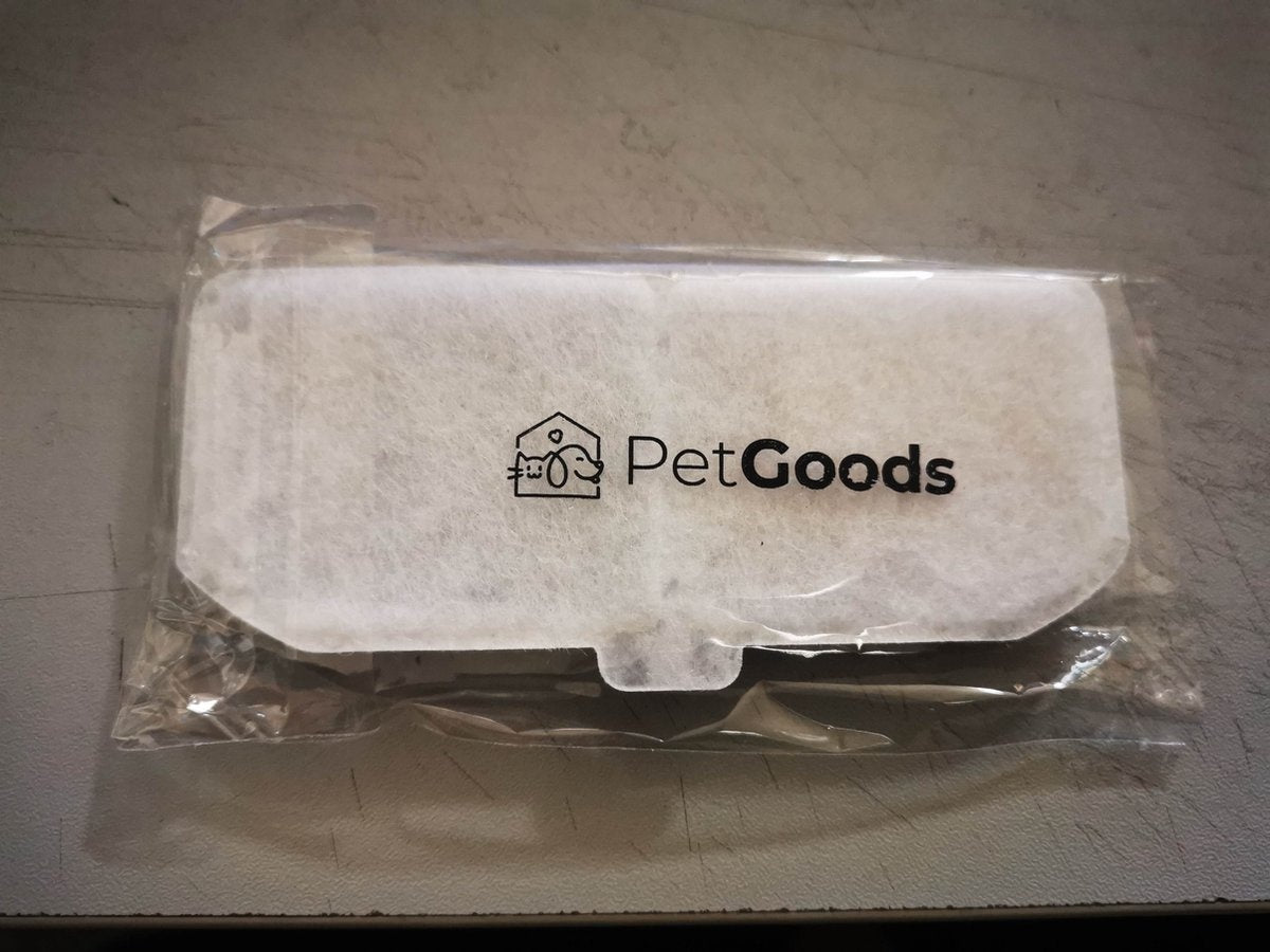 PetGoods Filtres pour fontaines - Kit de recharge : 6 pièces - Chats et chiens