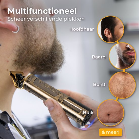 Nuvance - Tondeuse Homme - Affichage LED - Accessoires inclus - Tondeuse Barbe et Tondeuse Homme - Usb C Rechargeable - Tondeuse